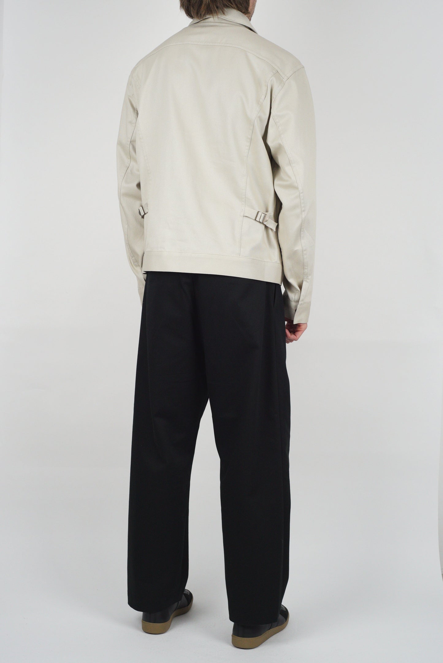 SUNNYSIDERS_FUJITO_Fujito - 2 Tuck Trousers, Black_Trousers