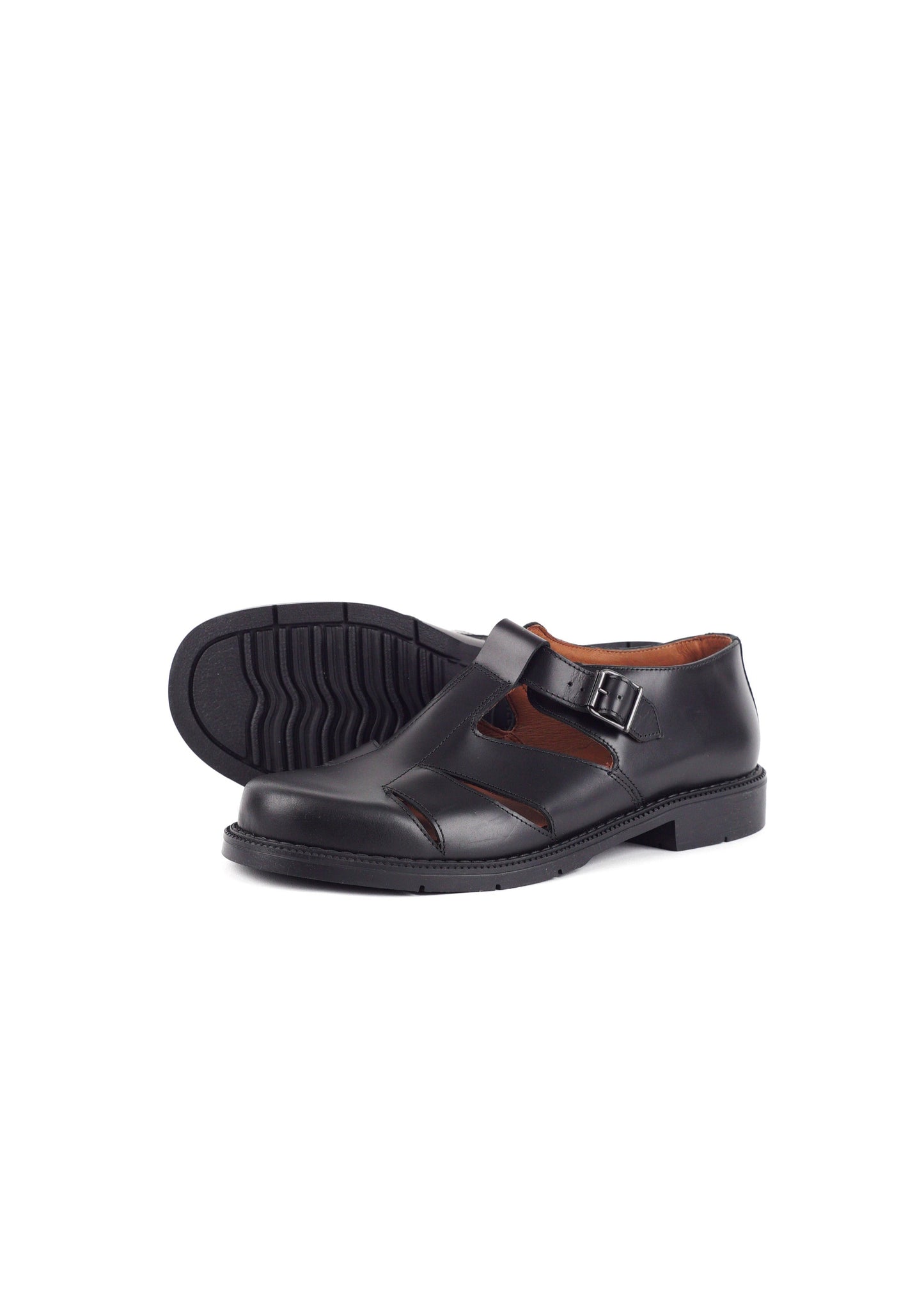 SUNNYSIDERS_REPRODUCTION OF FOUND_Reproduction Of Found - Italian Military Sandal 659L, Black_Trainer