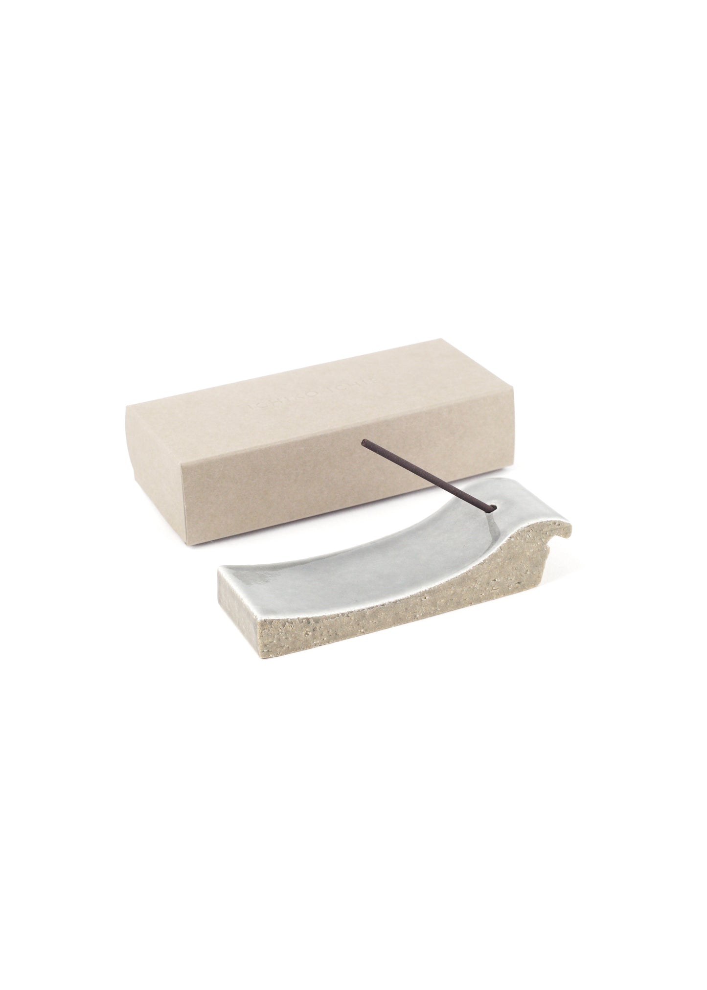 SUNNYSIDERS_ICHIKO ICHIE_ICHIKO ICHIE - Ceramic Incense Stand, Blue Gray_Ceramics