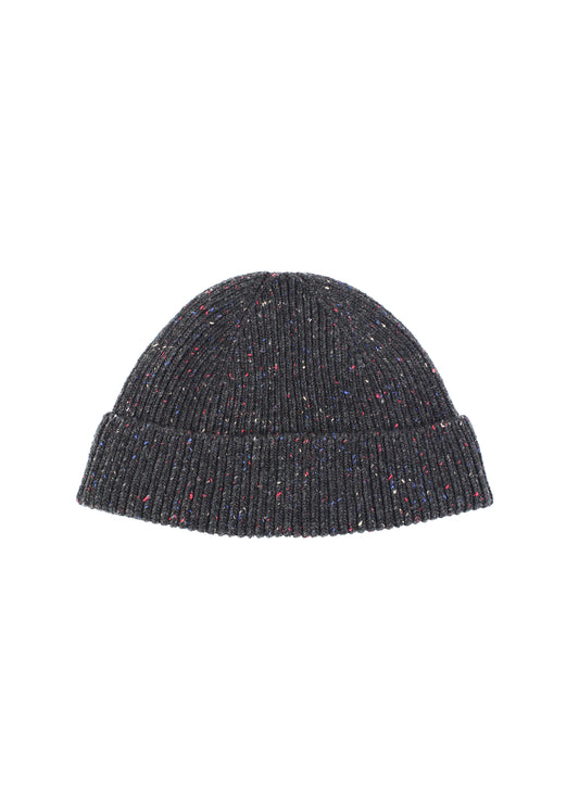 Rototo - Nep Wool Seamless Beanie, Charcoal