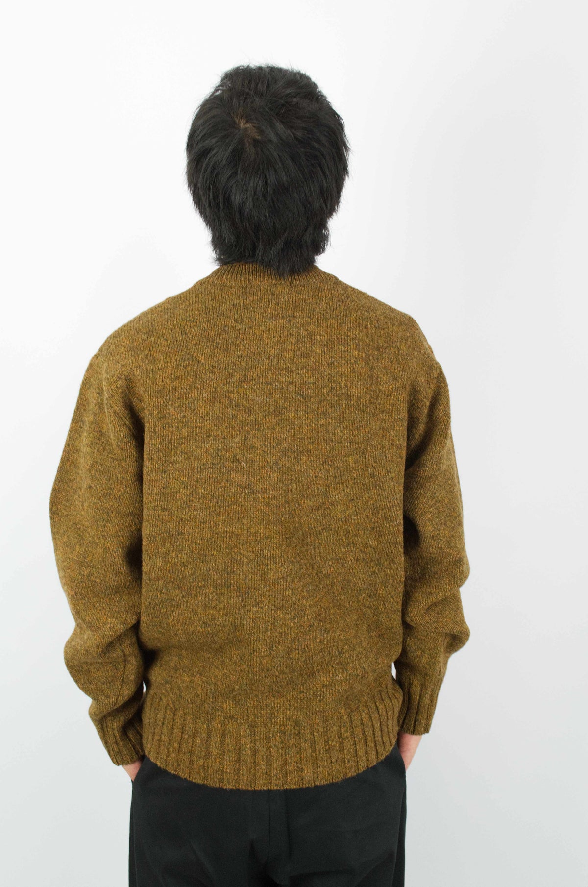 Fujito - Crew Neck Sweater, Brown