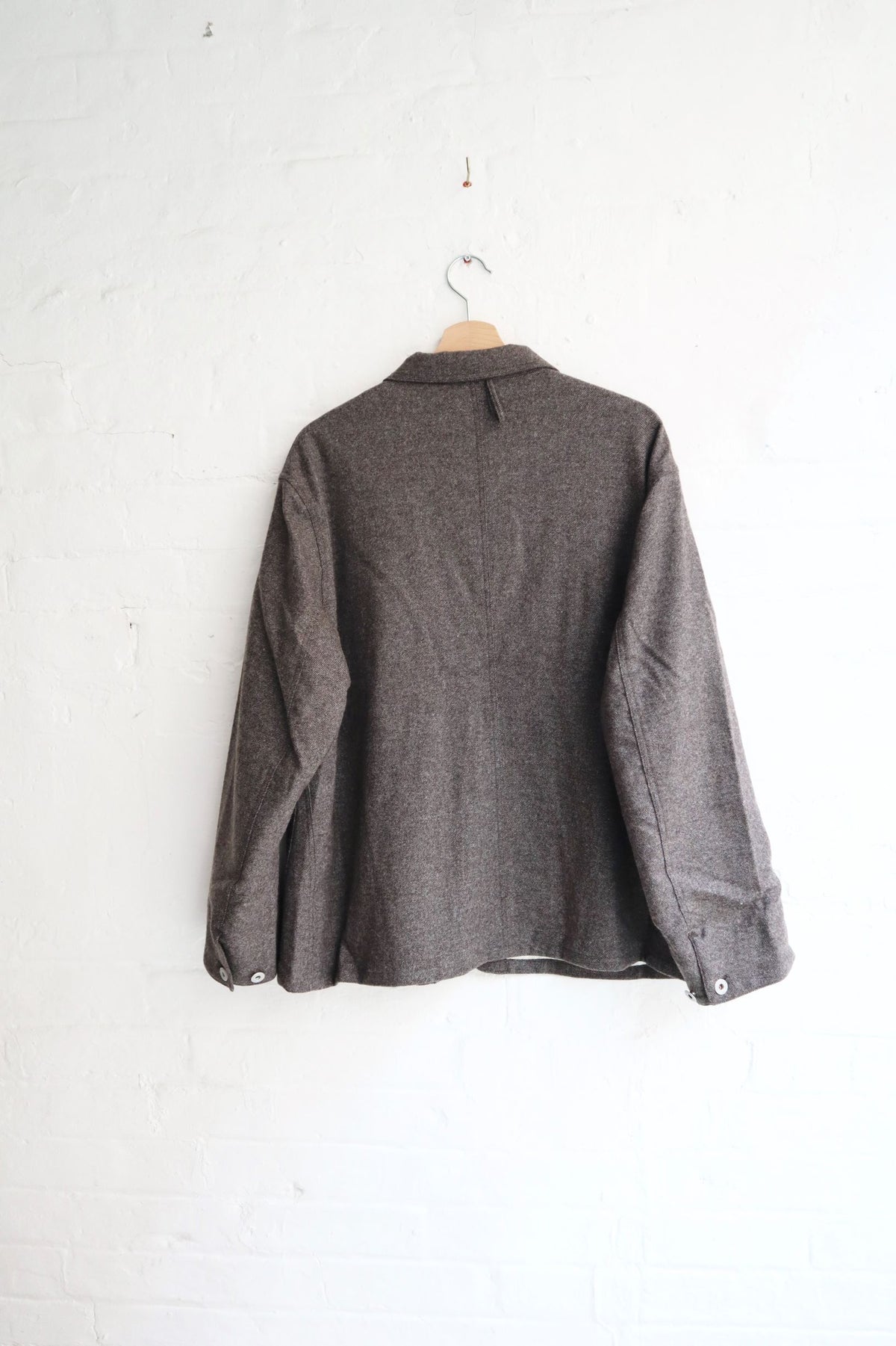 H.Unit - Coverall Jacket, Brown Wool