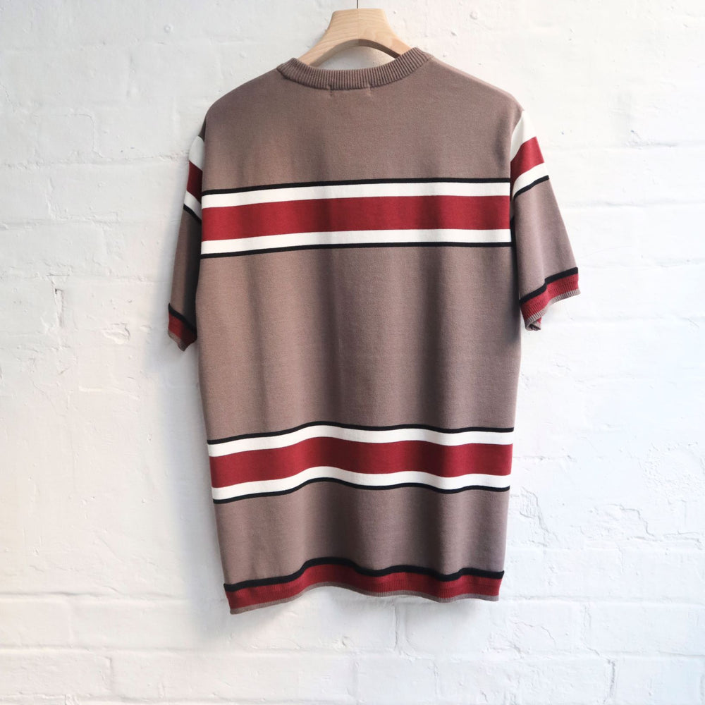 
                  
                    Border Knit T-Shirt [WF1-K15B] GRW
                  
                