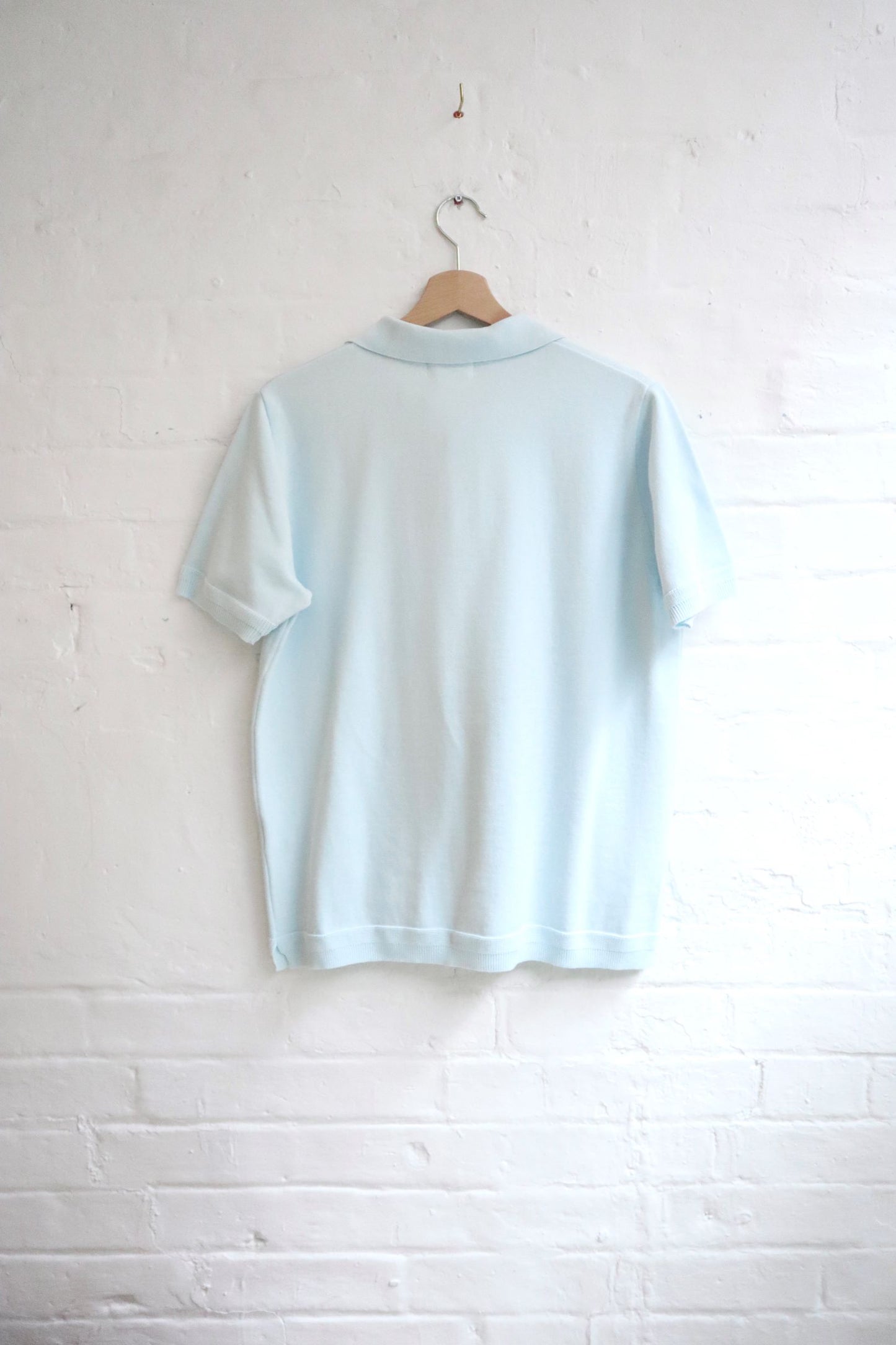 SUNNYSIDERS_FUJITO_Fujito - Knit Polo, Sax_knitwear