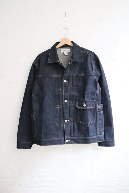 SUNNYSIDERS_SASSAFRAS_Sassafras - Gardener Jacket, Indigo_Jackets