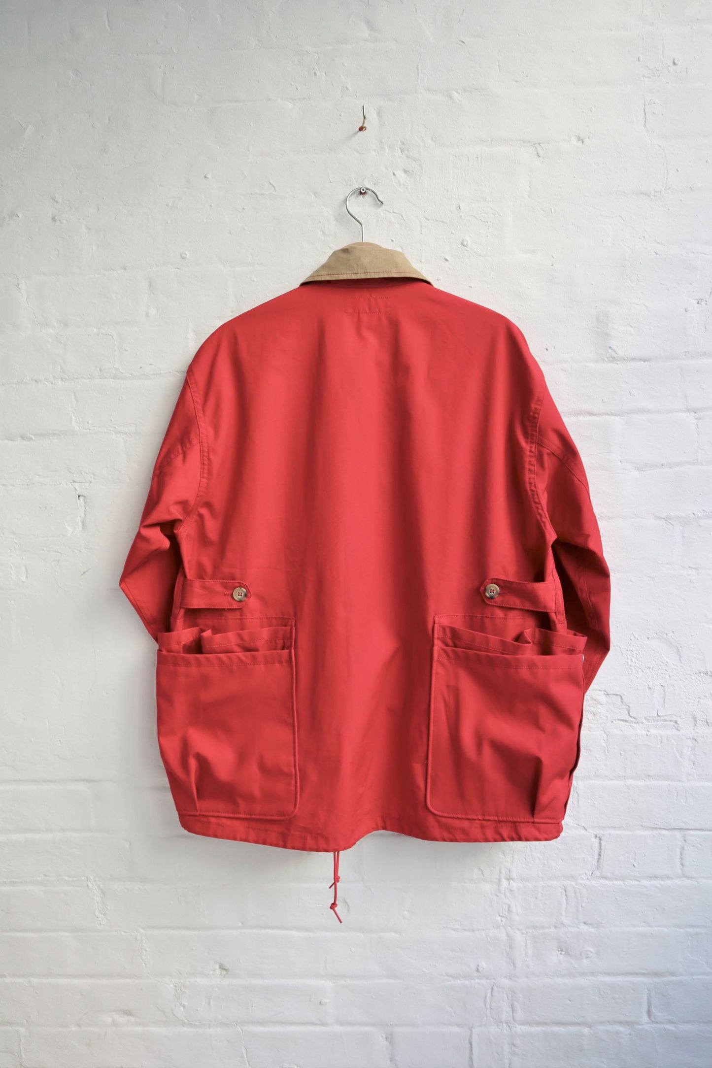 SUNNYSIDERS_SASSAFRAS_Sassafras - Overgrown Warden Jacket, Red Weather Cloth_Coats & Jackets