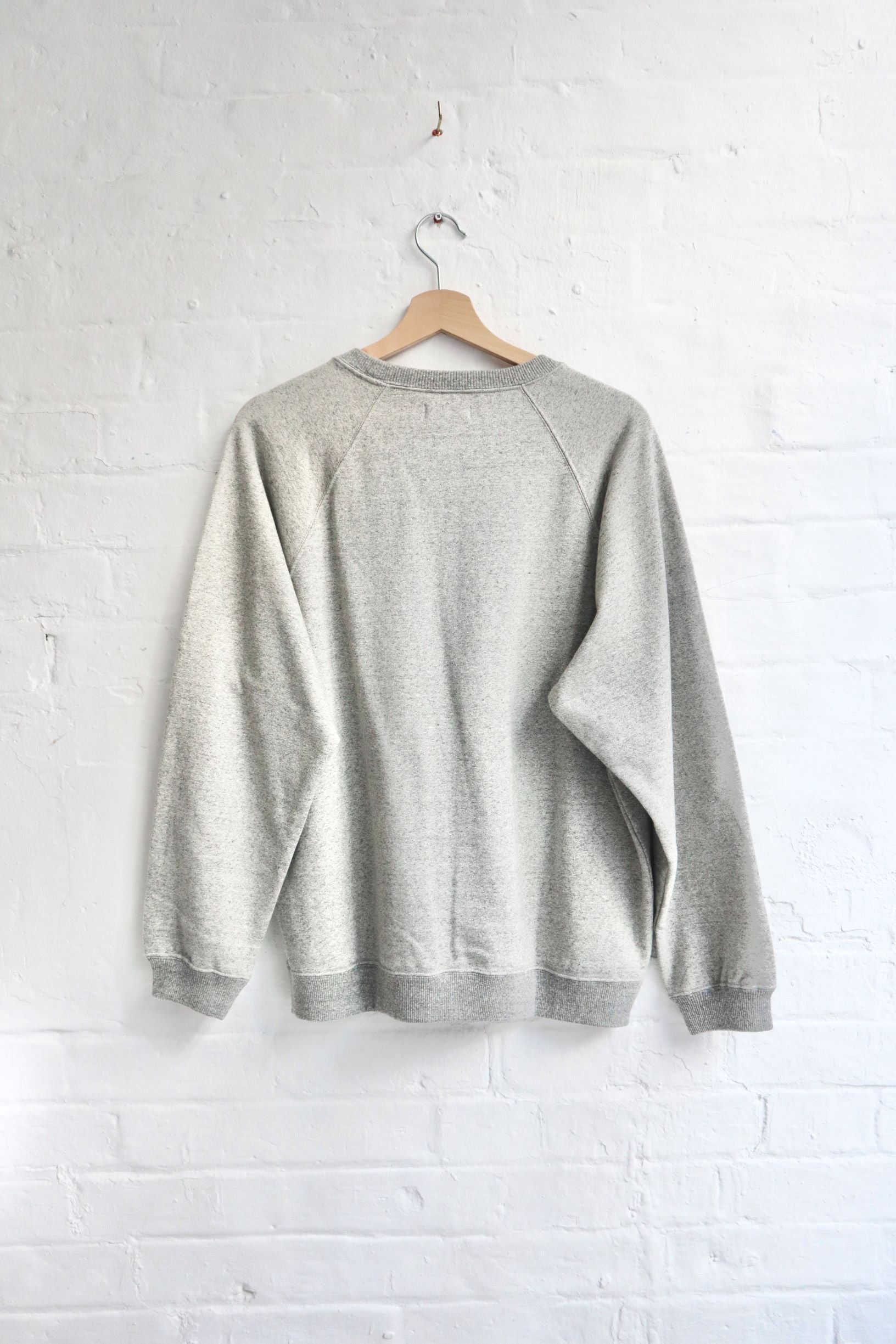SUNNYSIDERS_SUNNYSIDERS_Sunnysiders - Raglan Sweatshirt, Grey Marl_Sweats