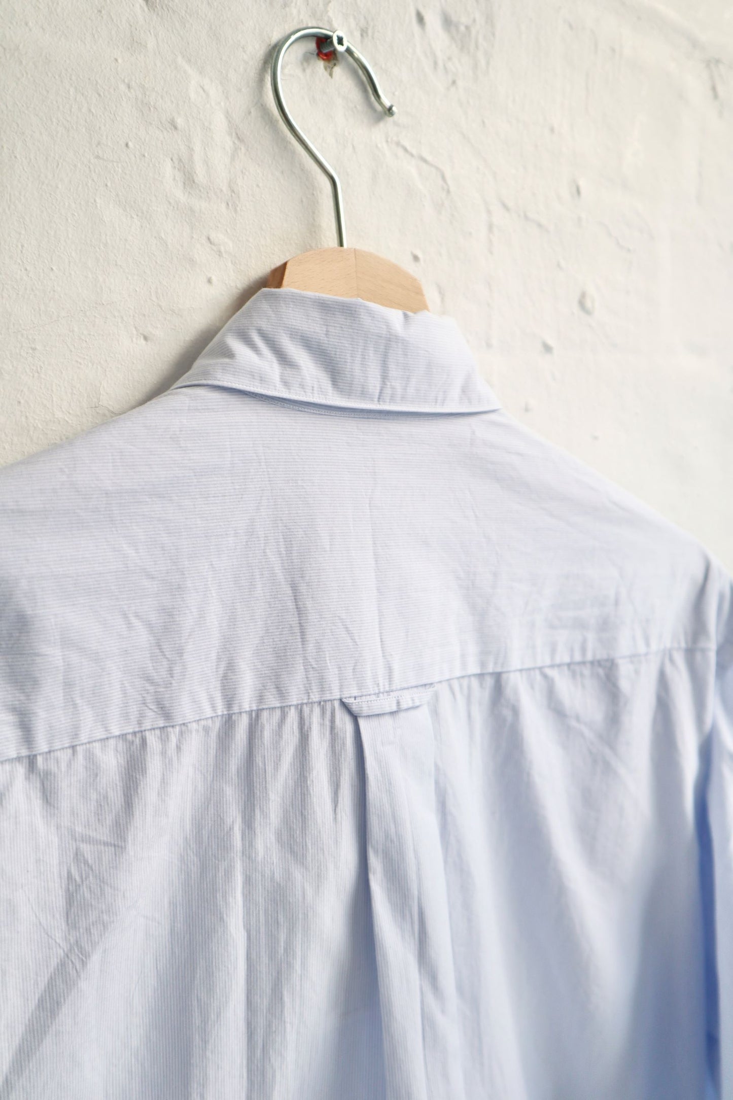 Fujito - Snap Button Down Shirt - Blue Stripe