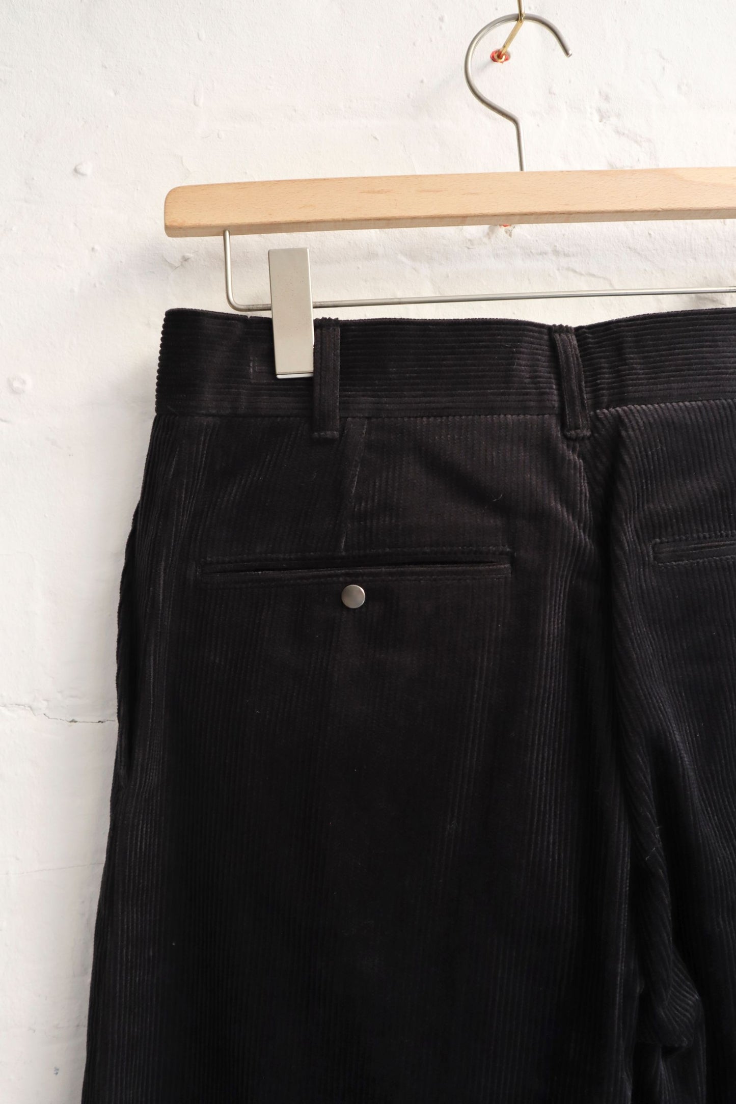 Fujito - Wide Slacks, Black