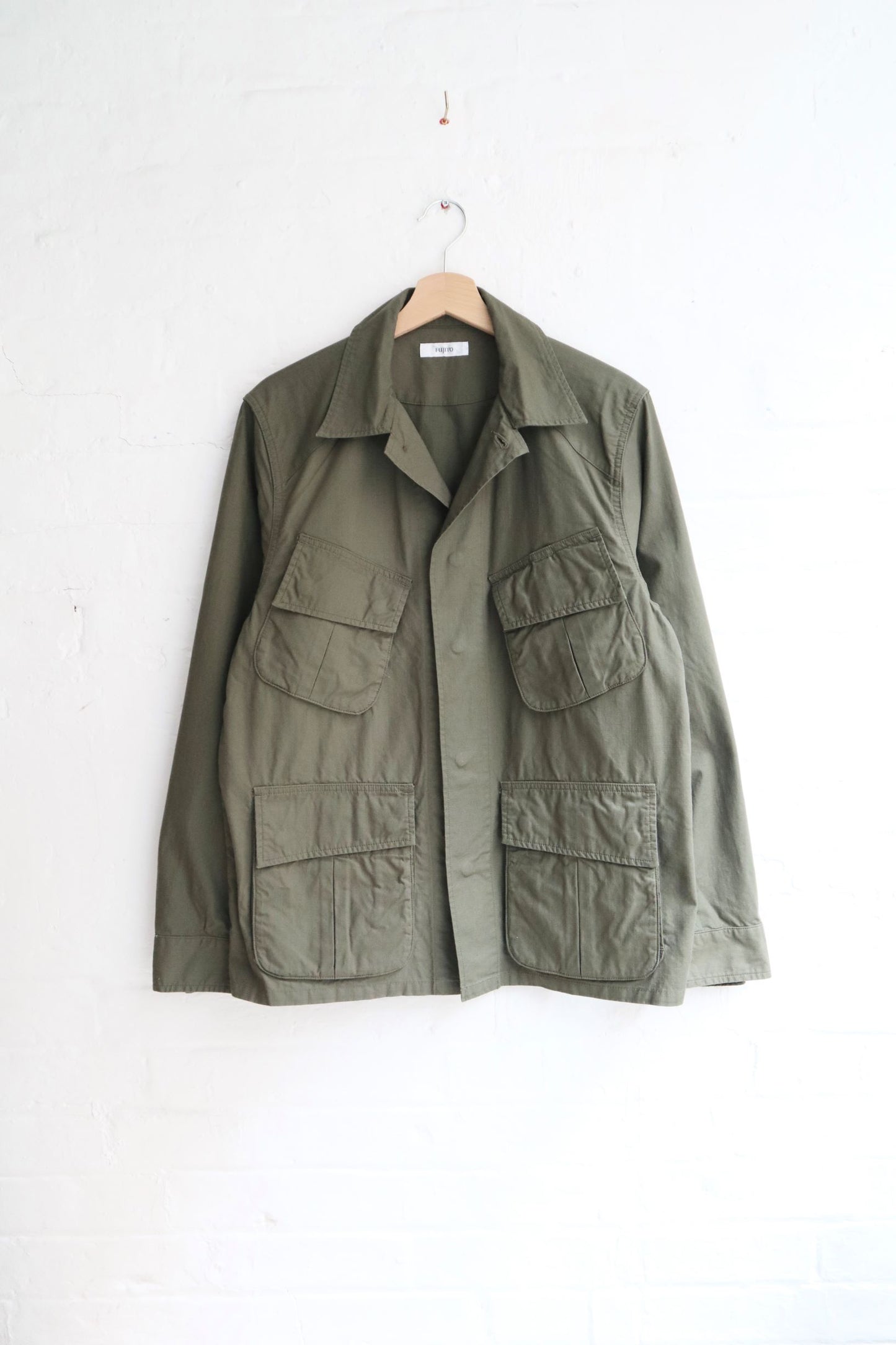 SUNNYSIDERS_FUJITO_Fujito - Jungle Fatigue Jacket, Olive Green_Jackets