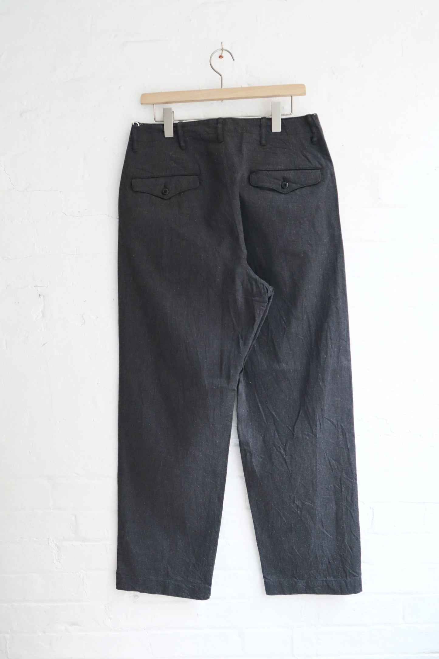 *A Vontade - Type 45 Chino Trousers, Charcoal Twill