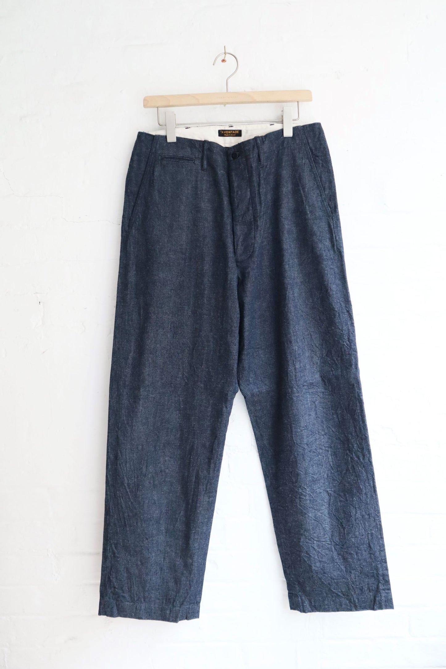 *A Vontade - Type 45 Chino Trousers, Indigo