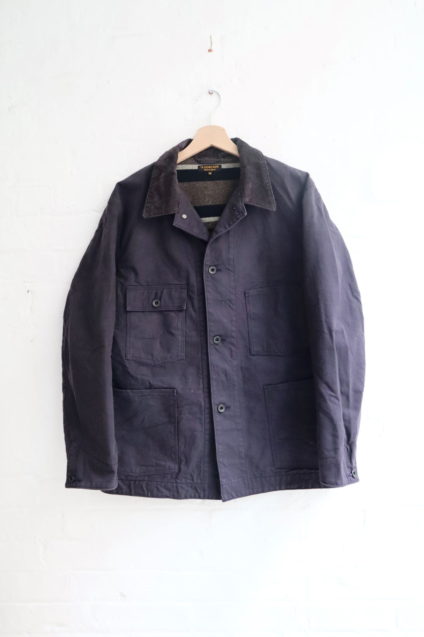 *A Vontade - Coverall Jacket w/Blanket Liner, Ink