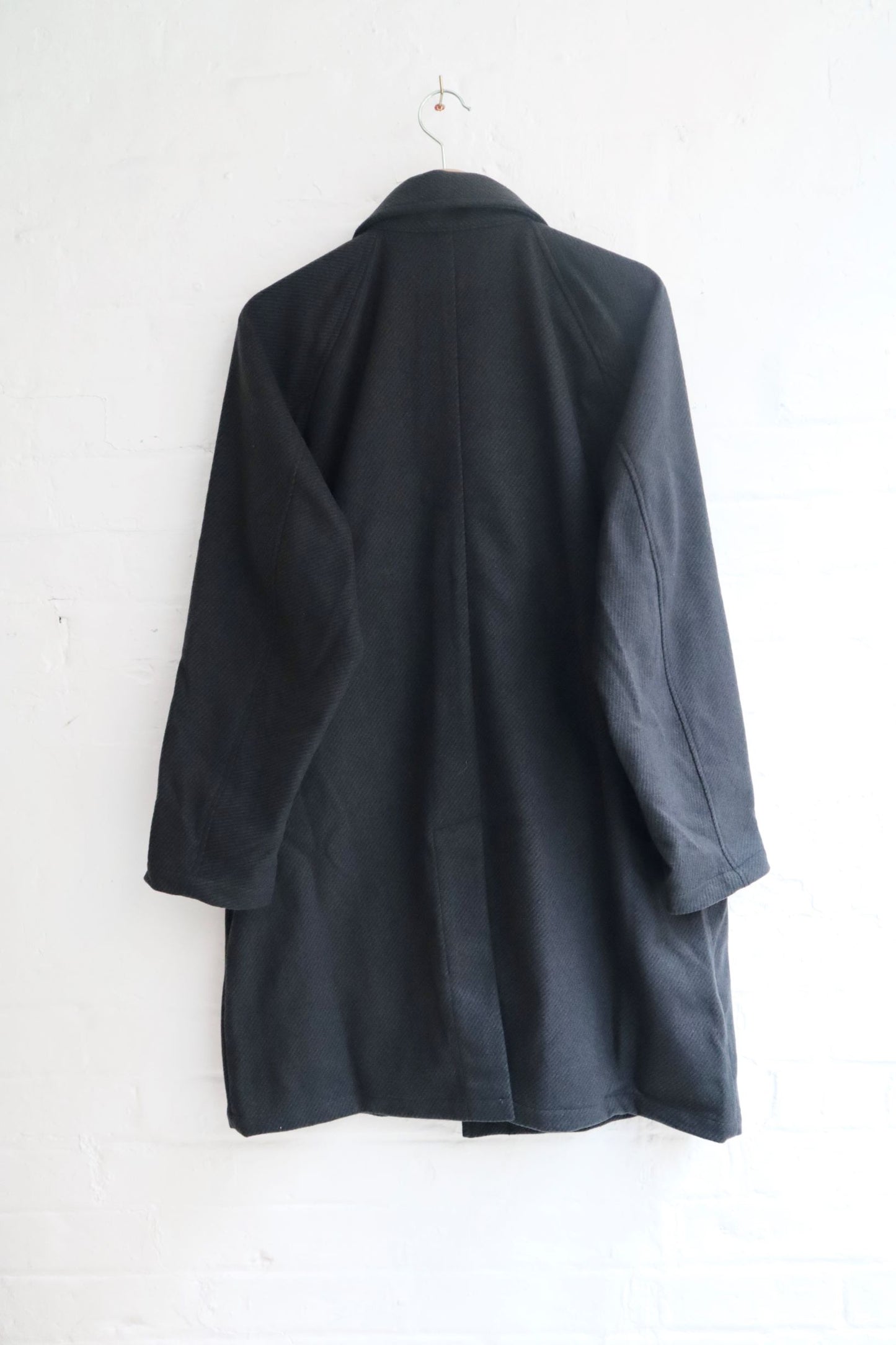 Fujito - Balmacaan Coat, Charcoal