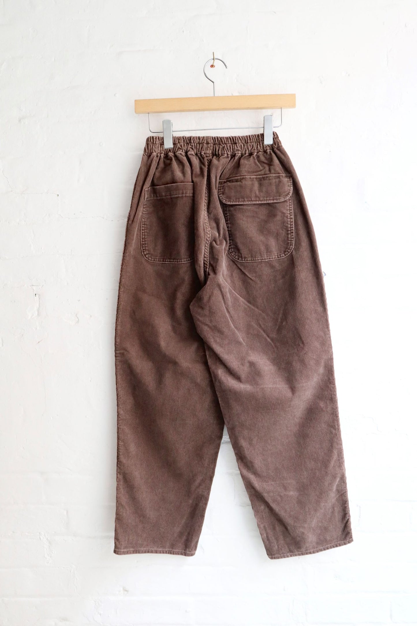 H. Unit - Corduroy Easy Pants, Washed Brown