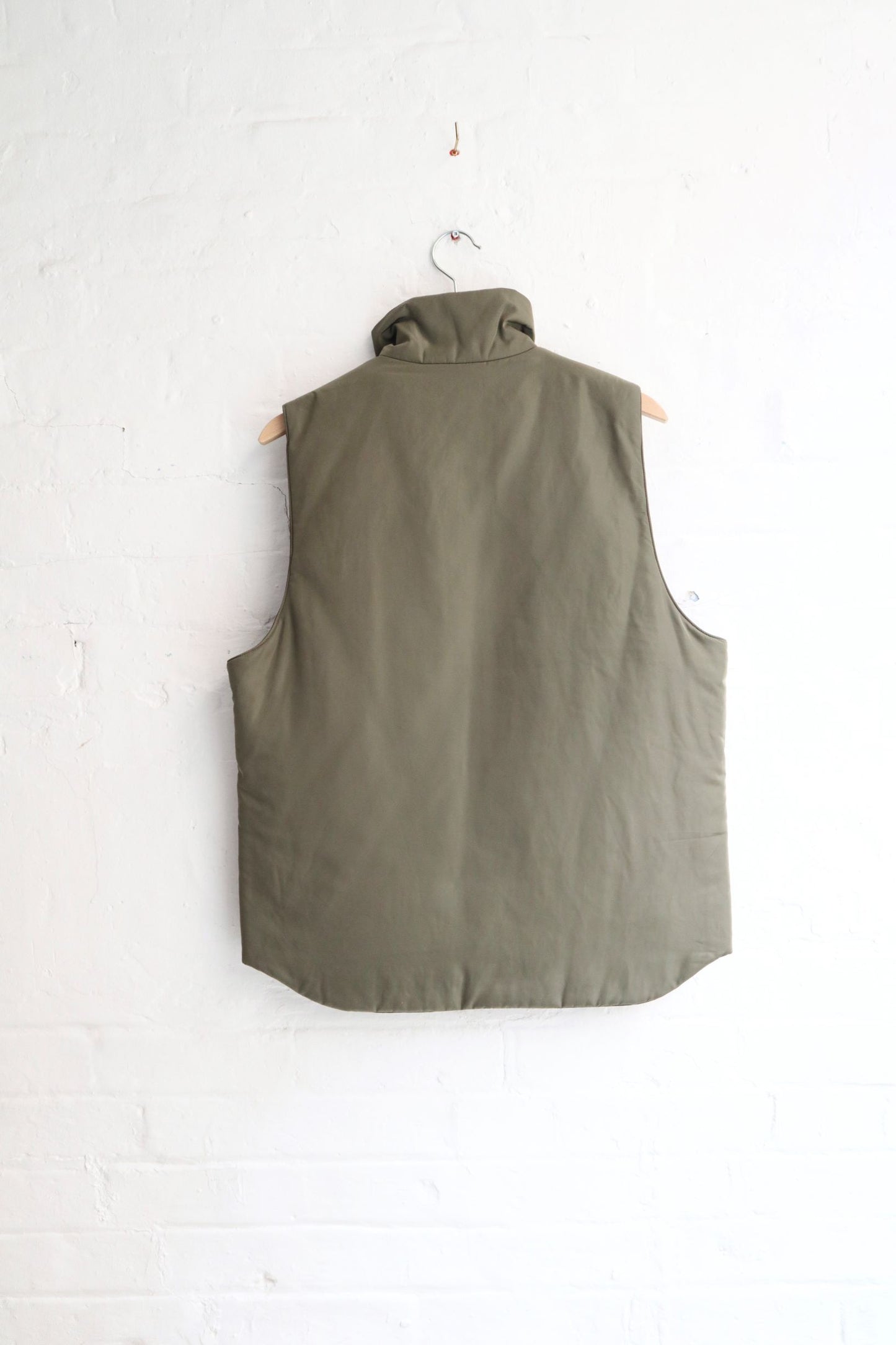 *A Vontade - Reversable Vest, Olive / Khaki