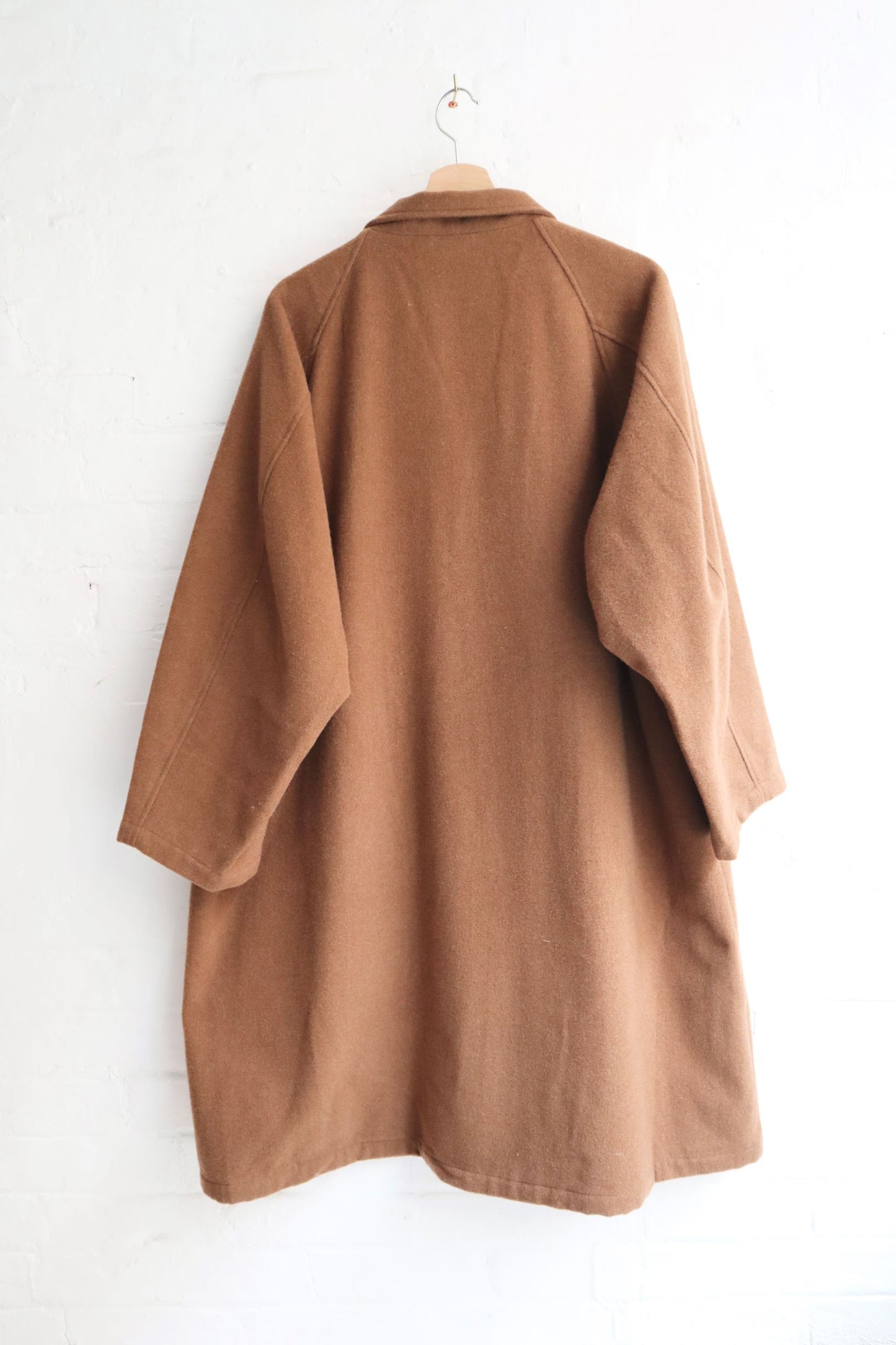 H. Unit - Wool Raglan Atelier's Coat, Mocha