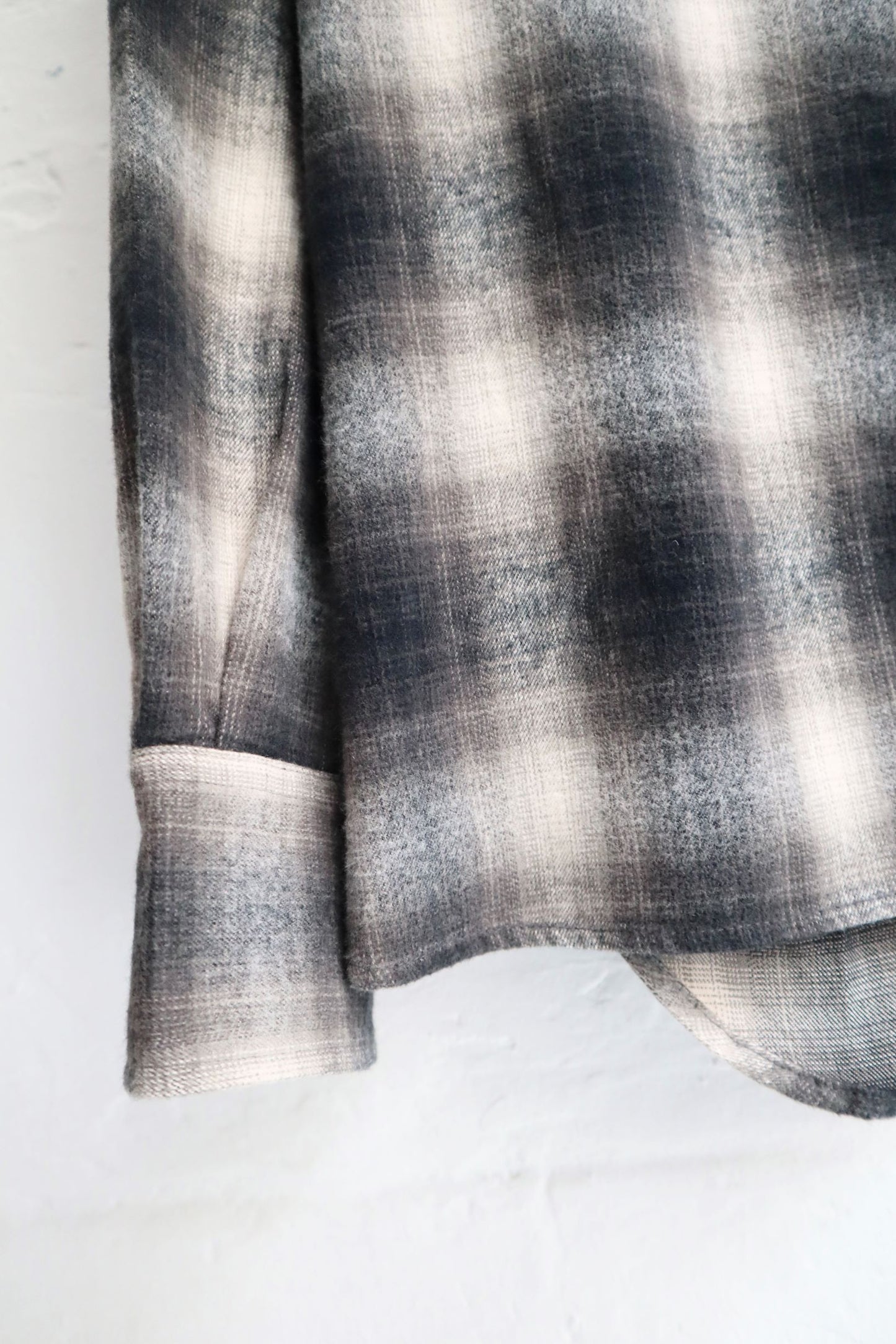H. Unit - Flannel Shirt, Black Check