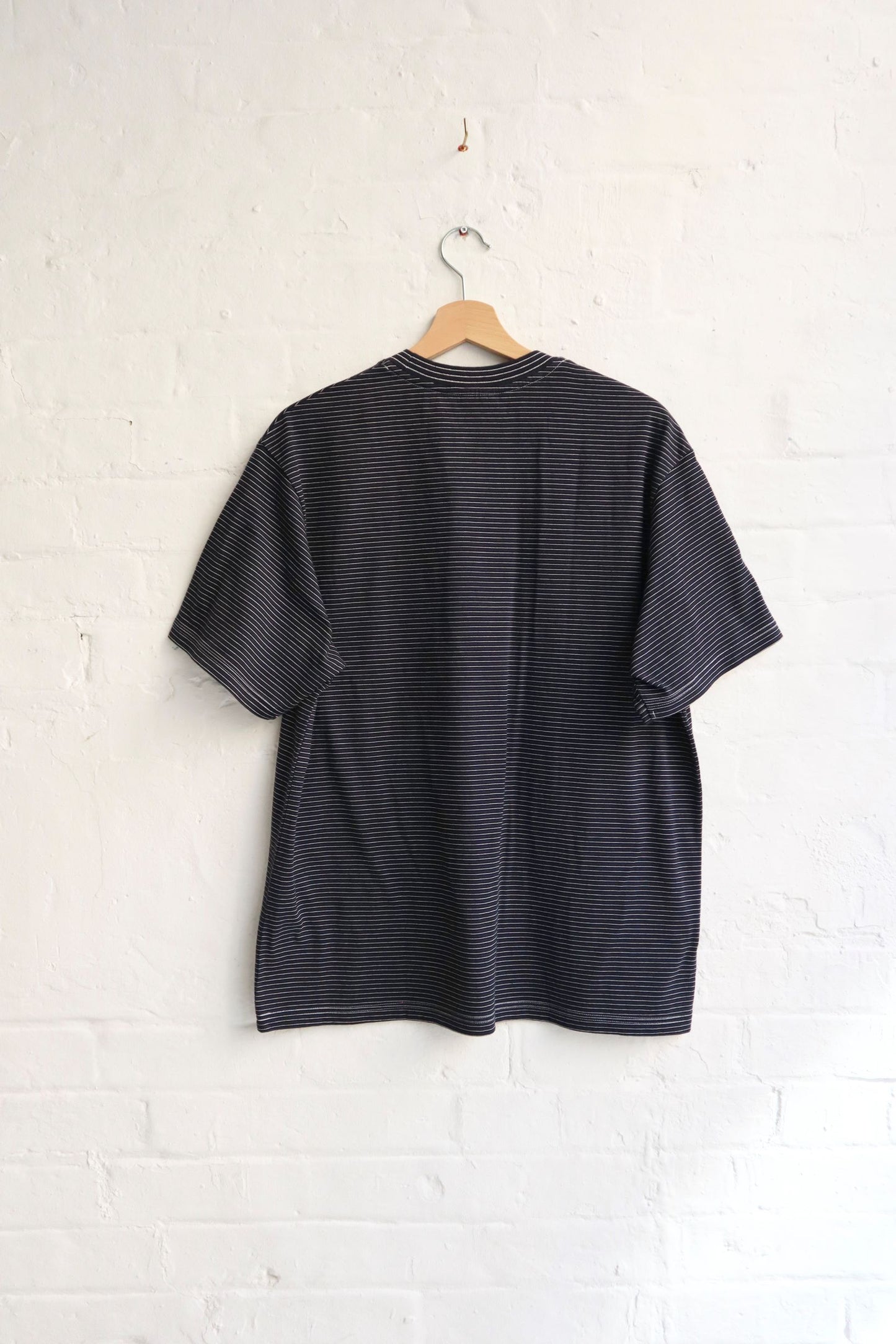 Yonetomi - 'New Basic' Short Sleeve T-Shirt, Black Border