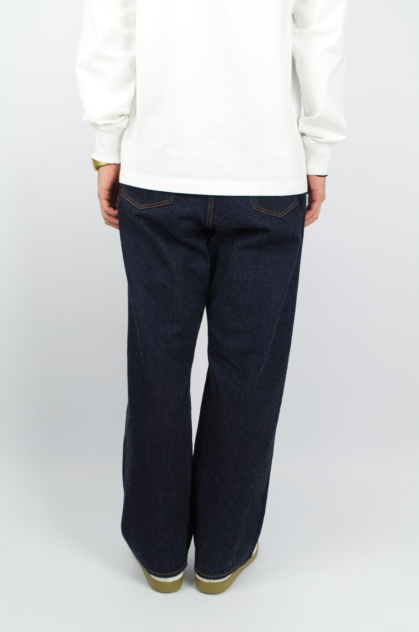 Yaeca - No.19 Wide Jeans, Indigo