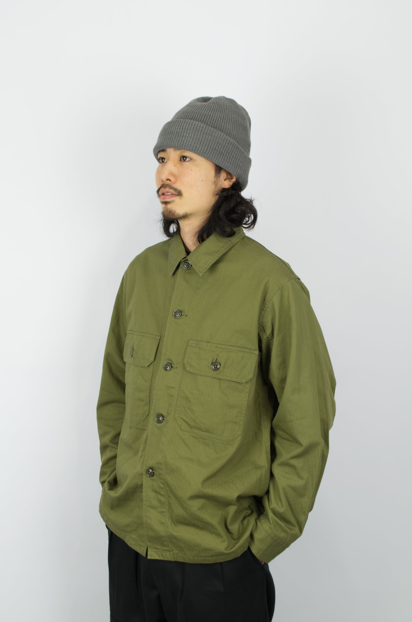 *A Vontade - H.B.T. Utility Jacket, Olive