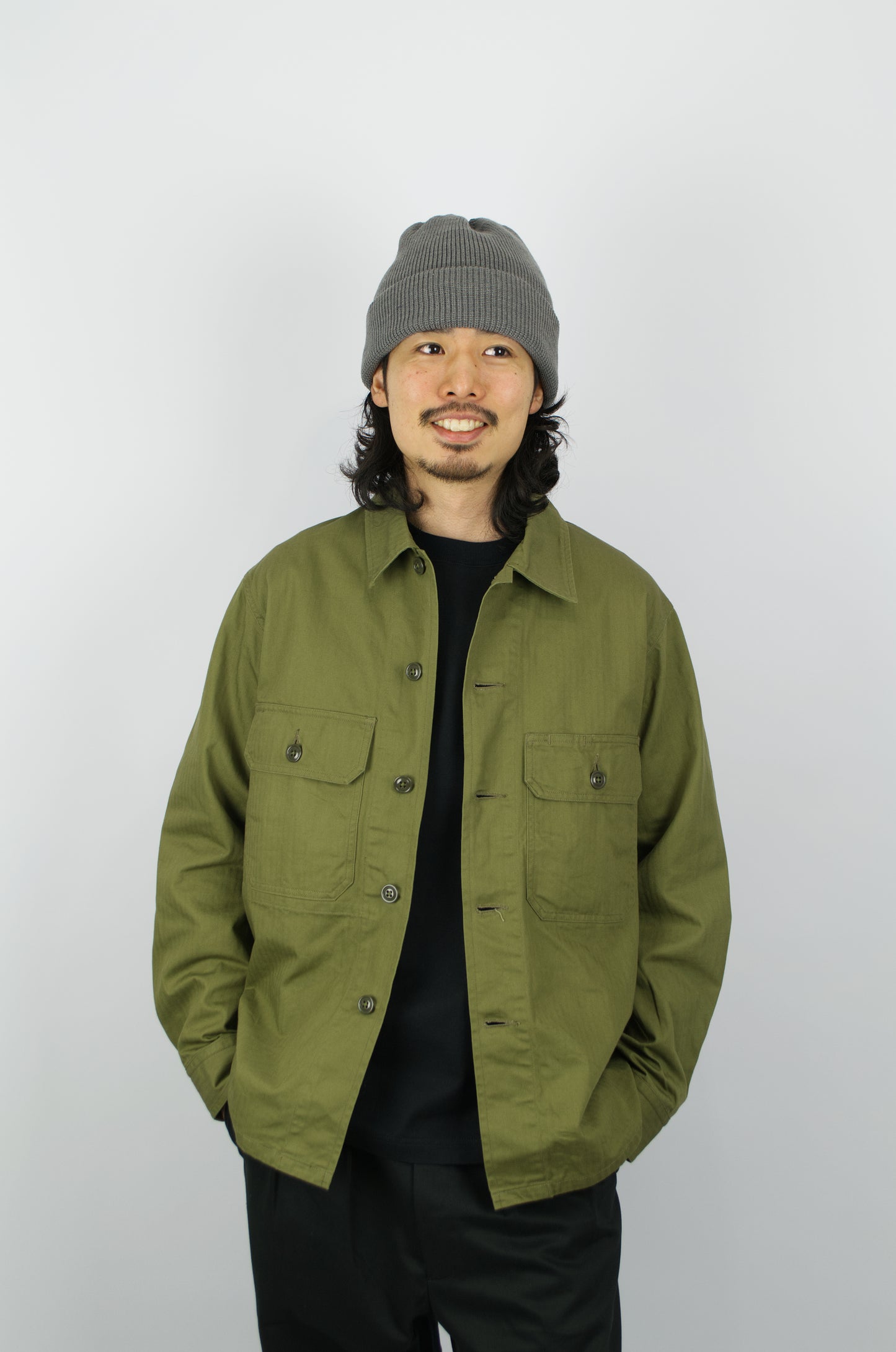 *A Vontade - H.B.T. Utility Jacket, Olive