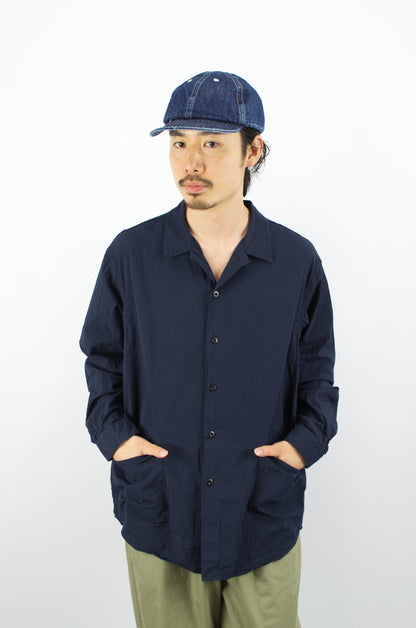 SUNNYSIDERS_*A VONTADE_*A Vontade - Gardener's Shirt, Navy_Shirts