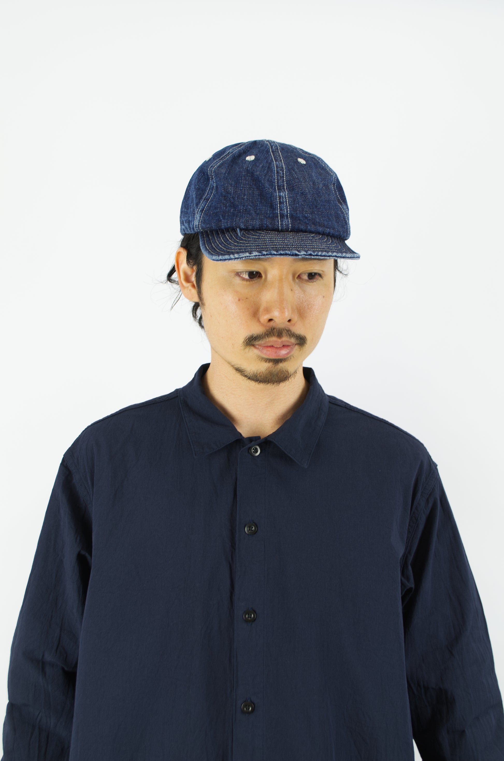 SUNNYSIDERS_*A VONTADE_*A Vontade - Gardener's Shirt, Navy_Shirts