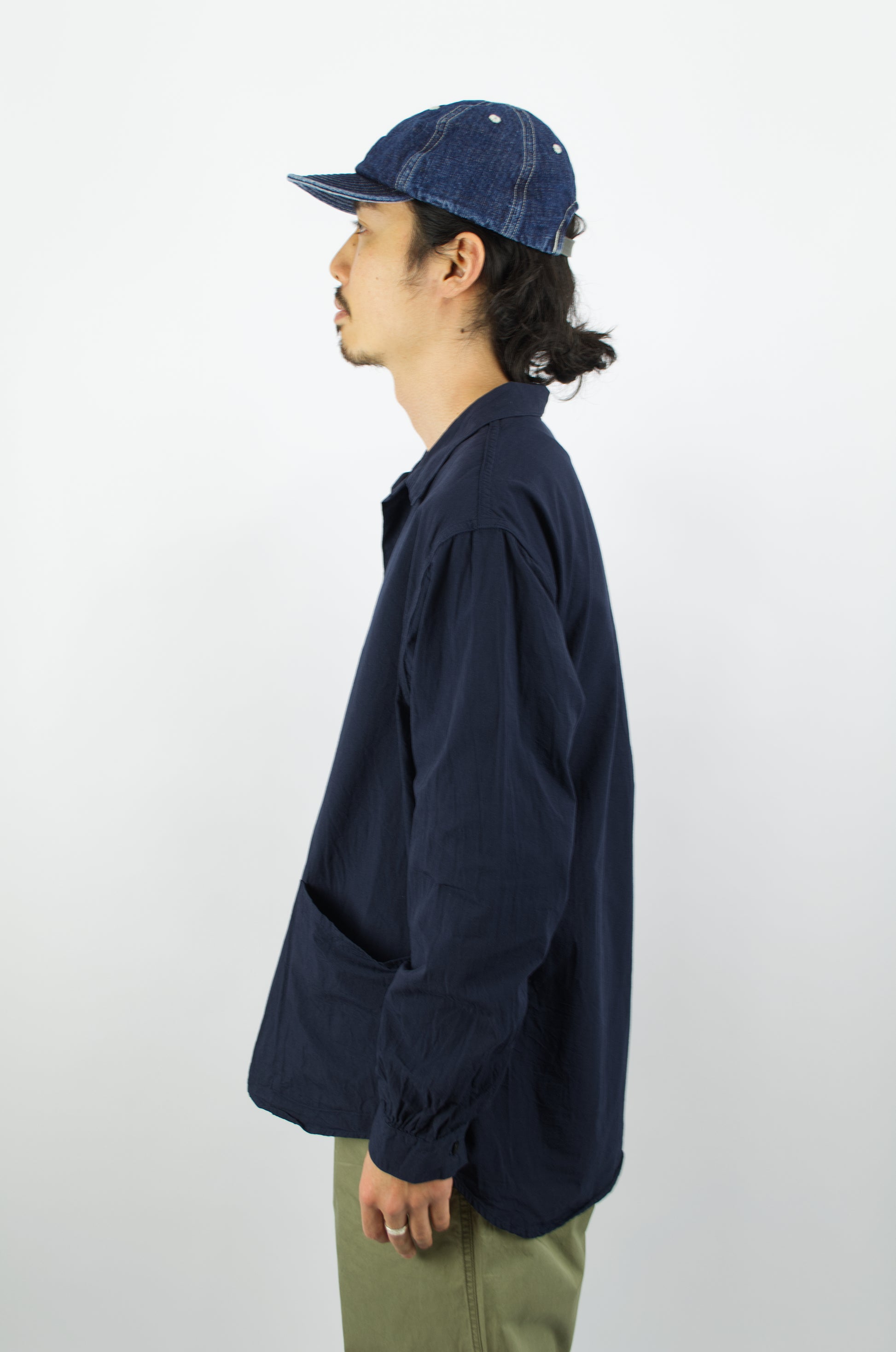 SUNNYSIDERS_*A VONTADE_*A Vontade - Gardener's Shirt, Navy_Shirts