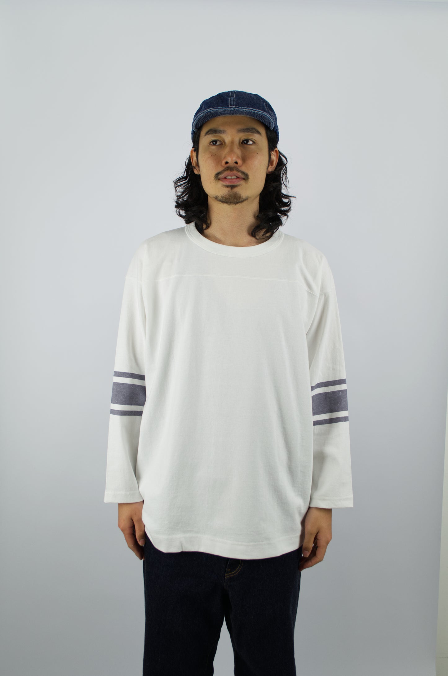 *A Vontade - Football T-Shirt, White