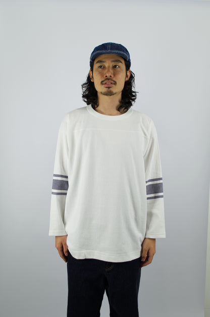 *A Vontade - Football T-Shirt, White