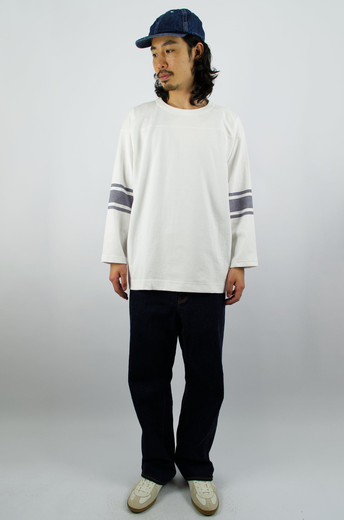 *A Vontade - Football T-Shirt, White