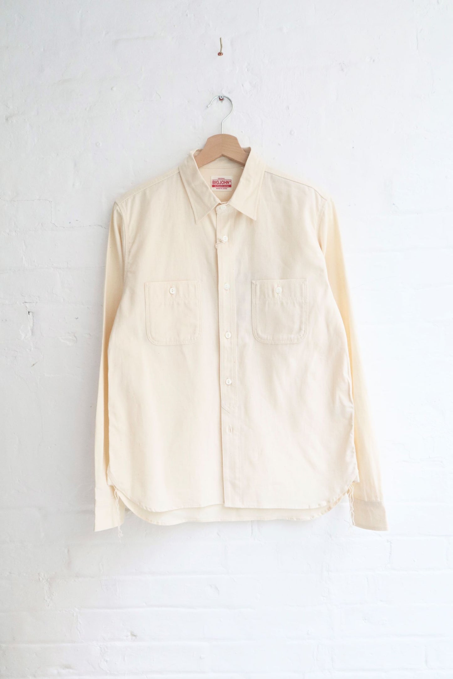 Big John - Selvedge Work Shirt, Natural