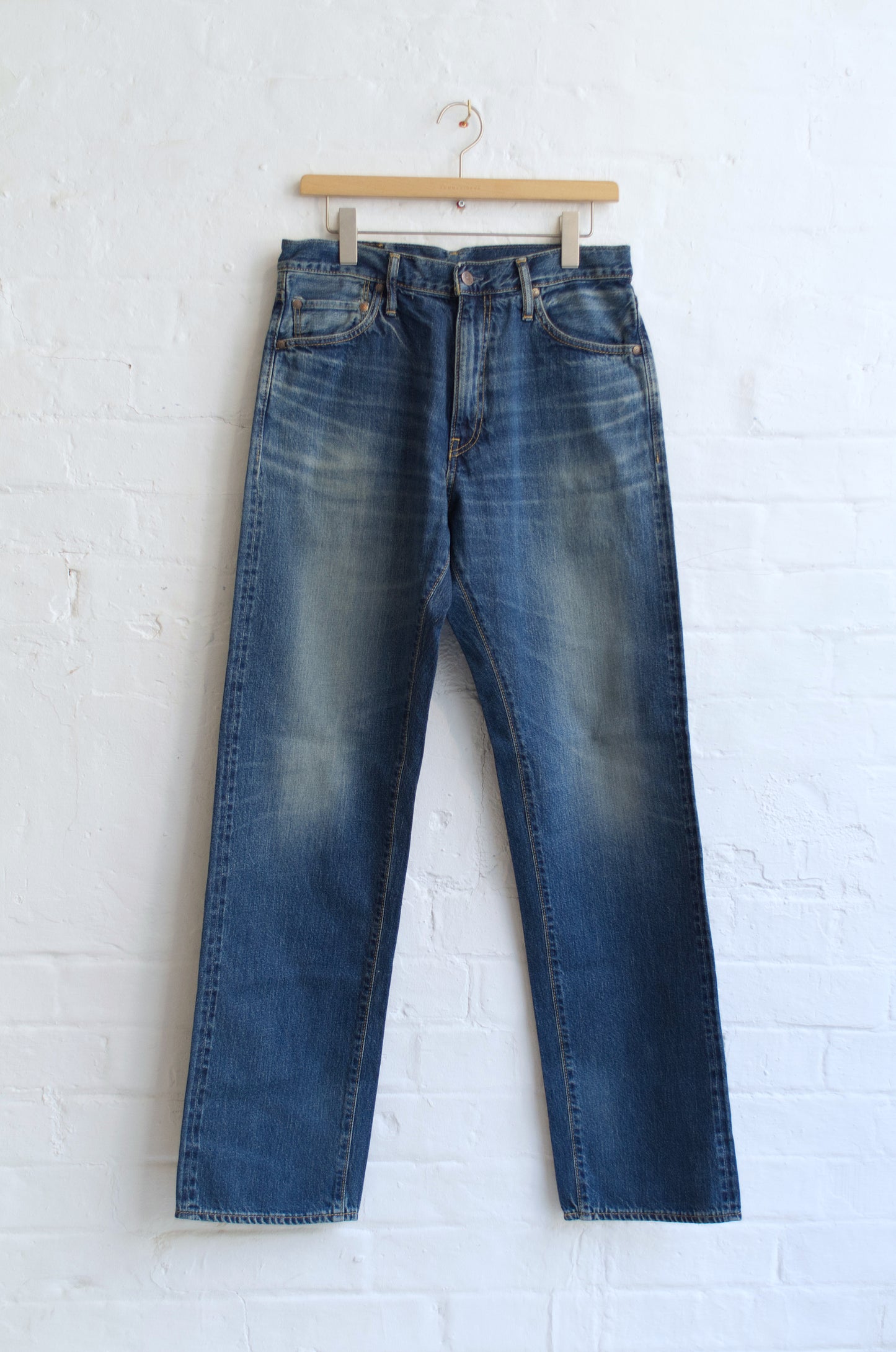 Big John - Vintage Regular Jeans, Washed Indigo