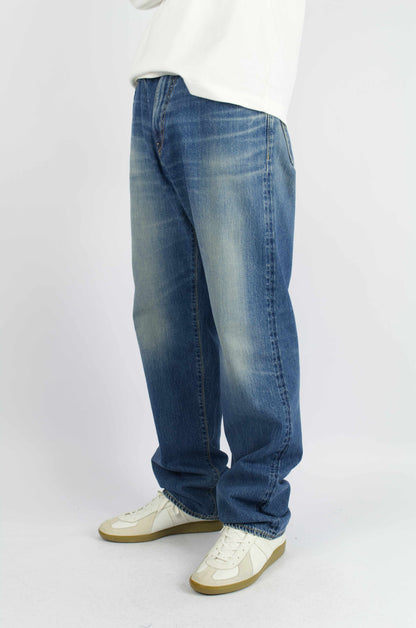Big John - Vintage Regular Jeans, Washed Indigo