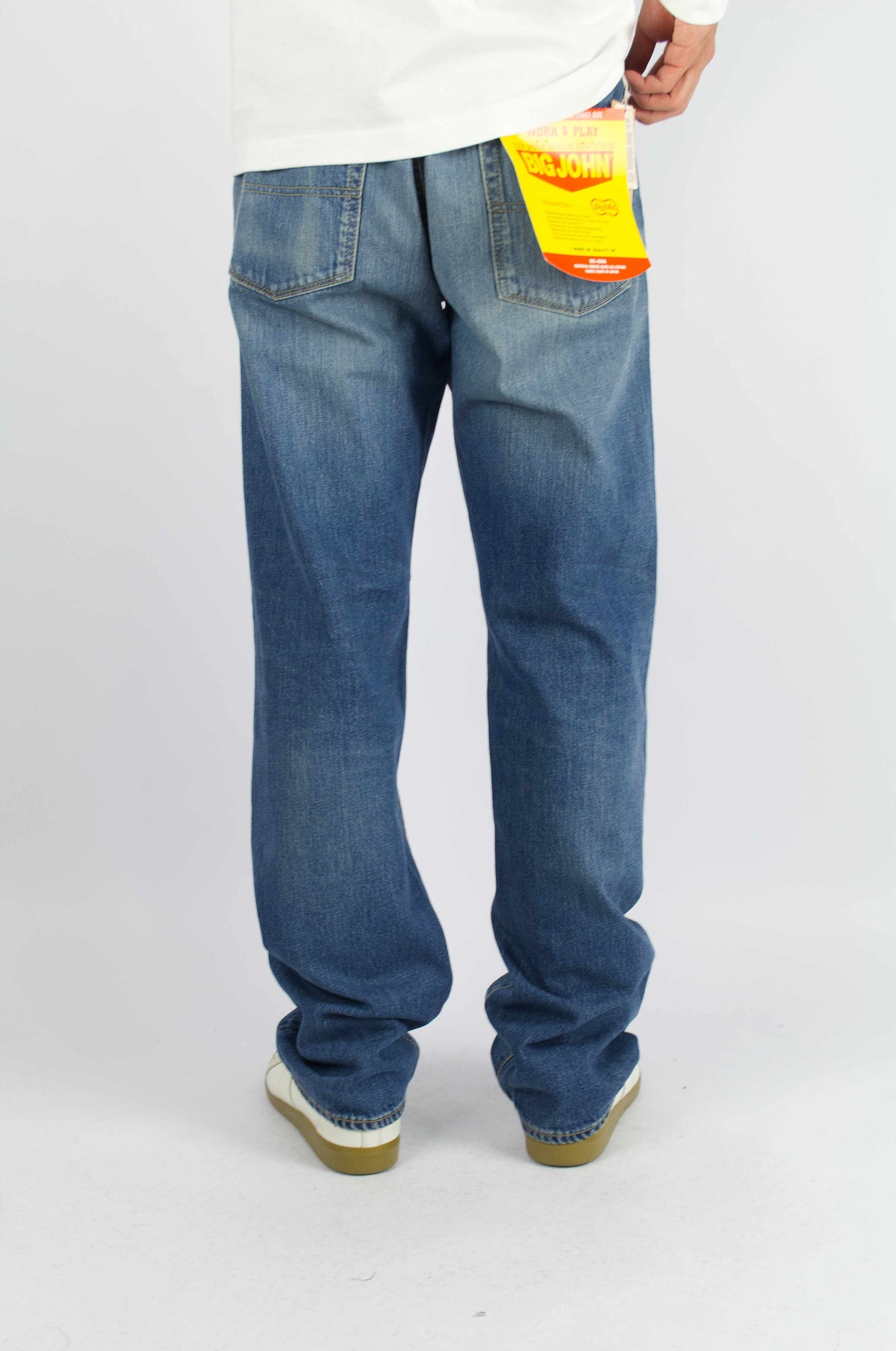 Big John - Vintage Regular Jeans, Washed Indigo