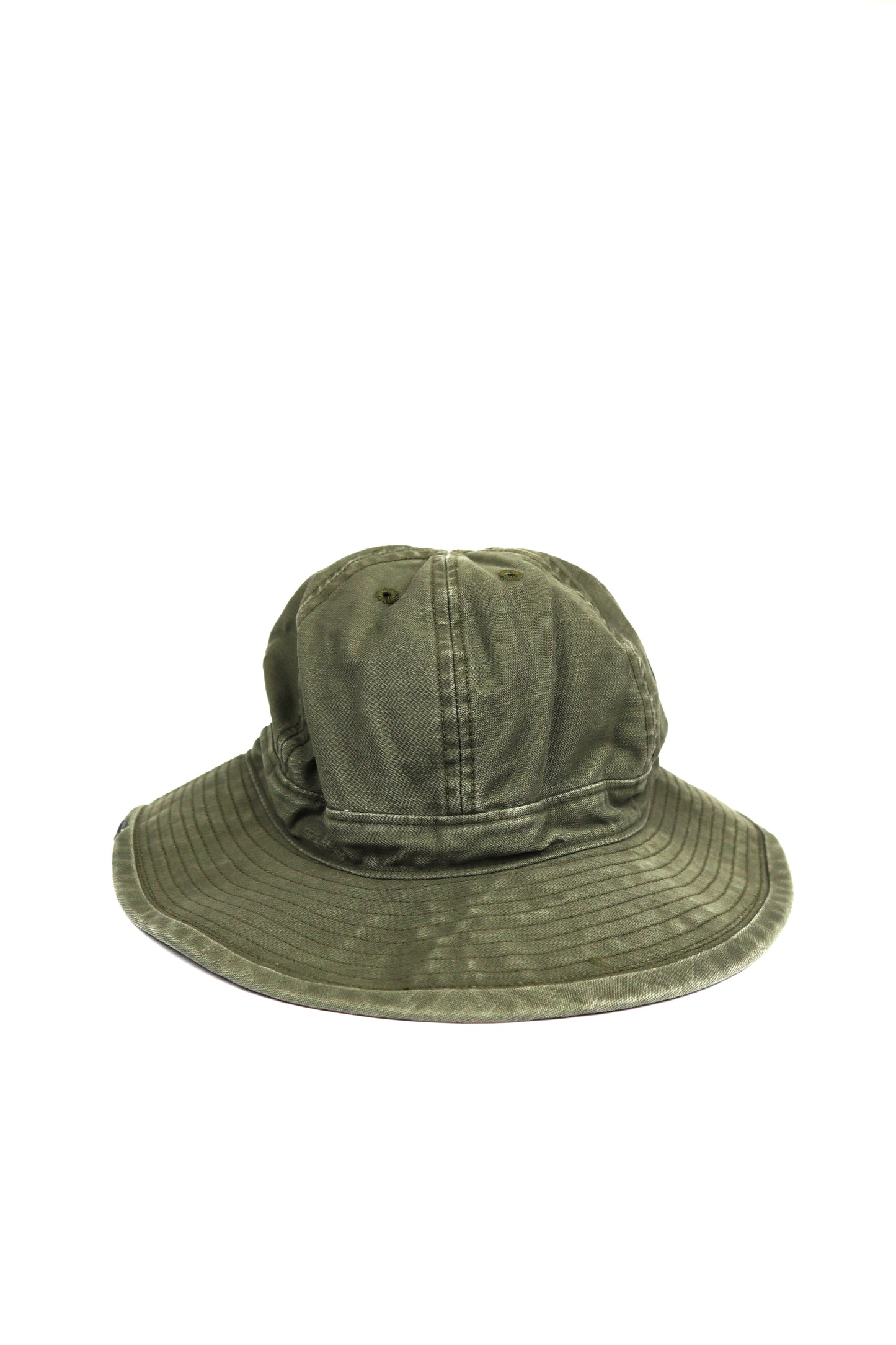 Decho - Back Satin Army Hat, Olive
