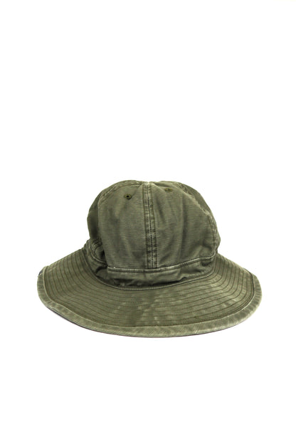 Decho - Back Satin Army Hat, Olive