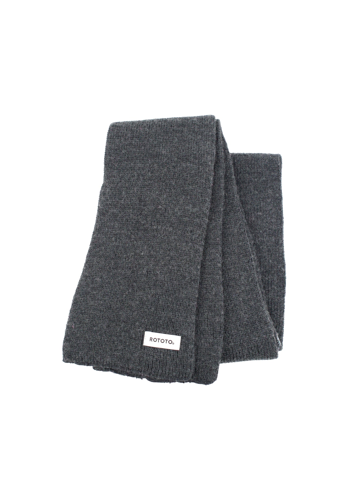 Rototo - Sock Stole Scarf, Charcoal