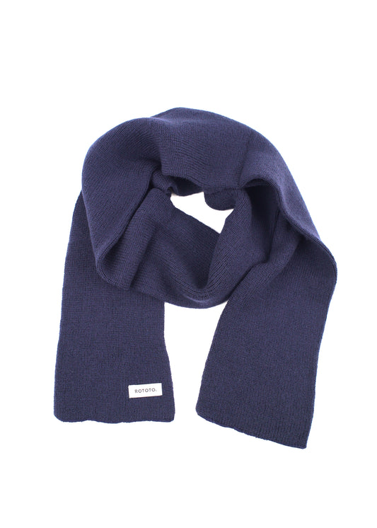 Rototo - Sock Stole Scarf, Dark Navy