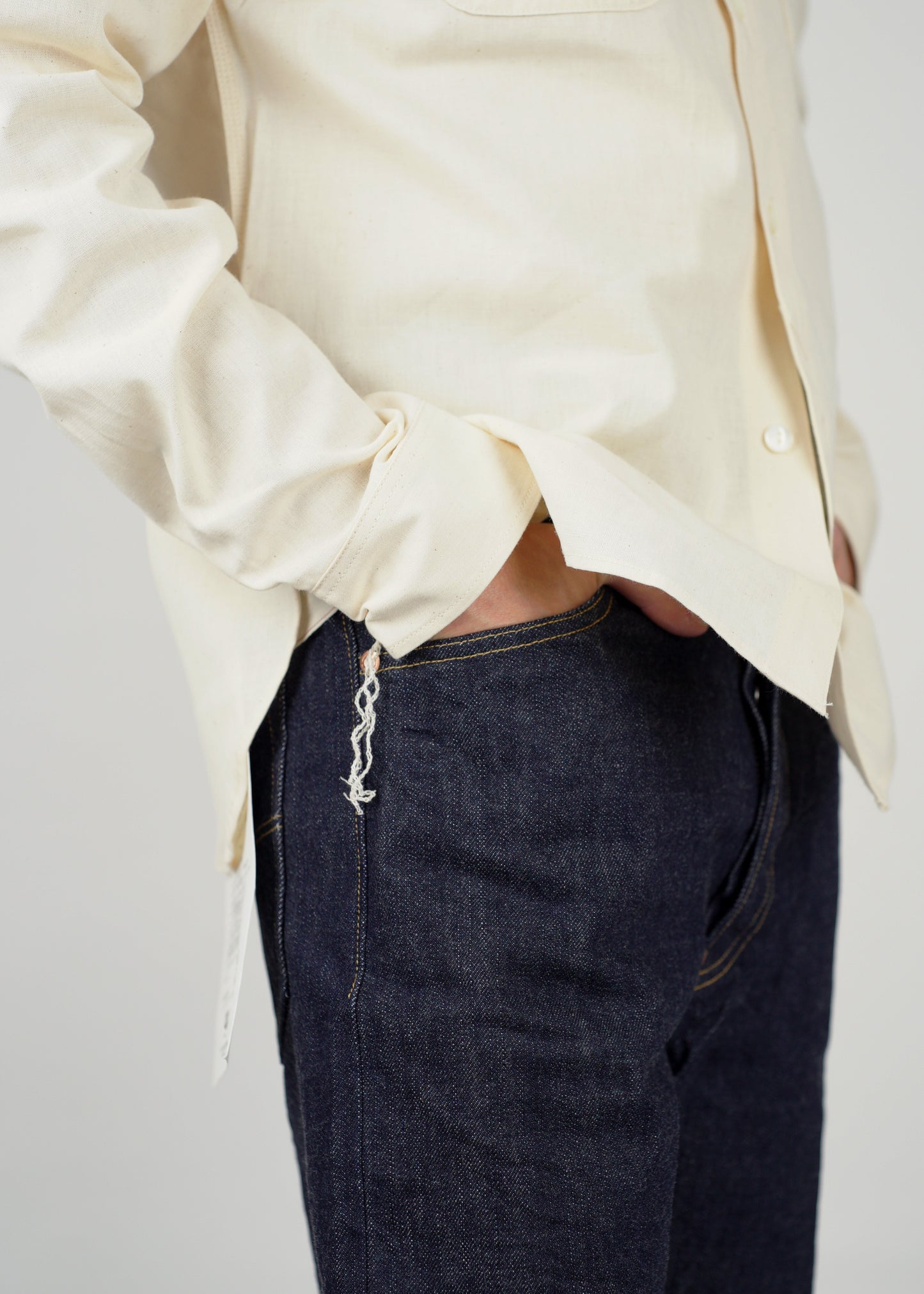 Big John - Selvedge Work Shirt, Natural