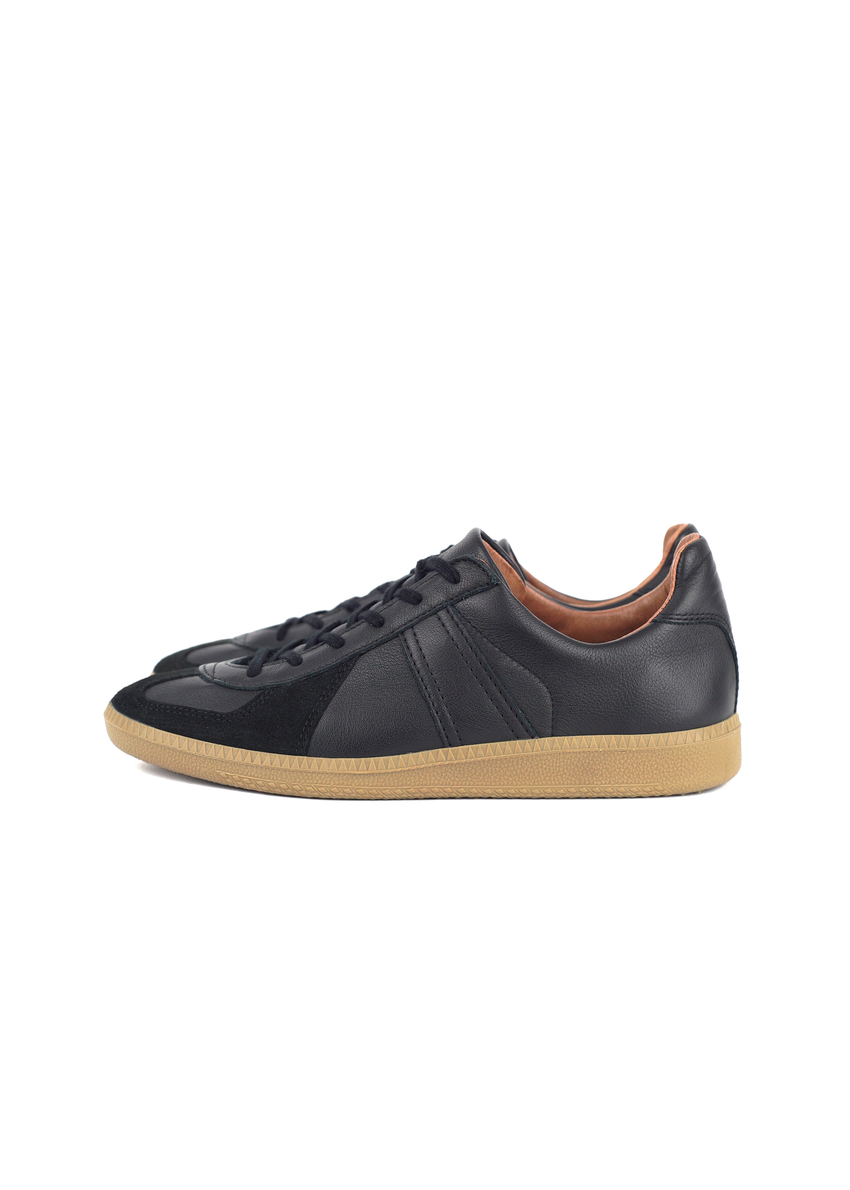 REPRODUCTION OF FOUND 1700L GERMAN MILITARY TRAINER BLACK