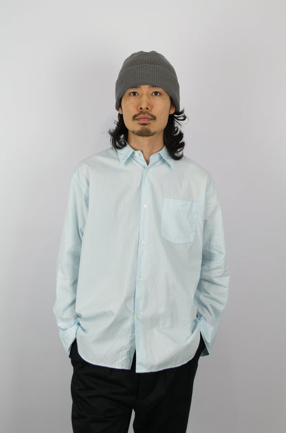 Fujito - Big Sleeve Shirt, Aqua Marine