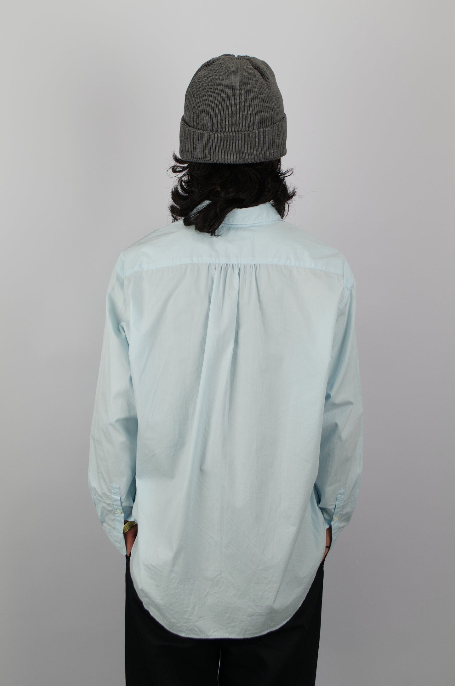 Fujito - Big Sleeve Shirt, Aqua Marine
