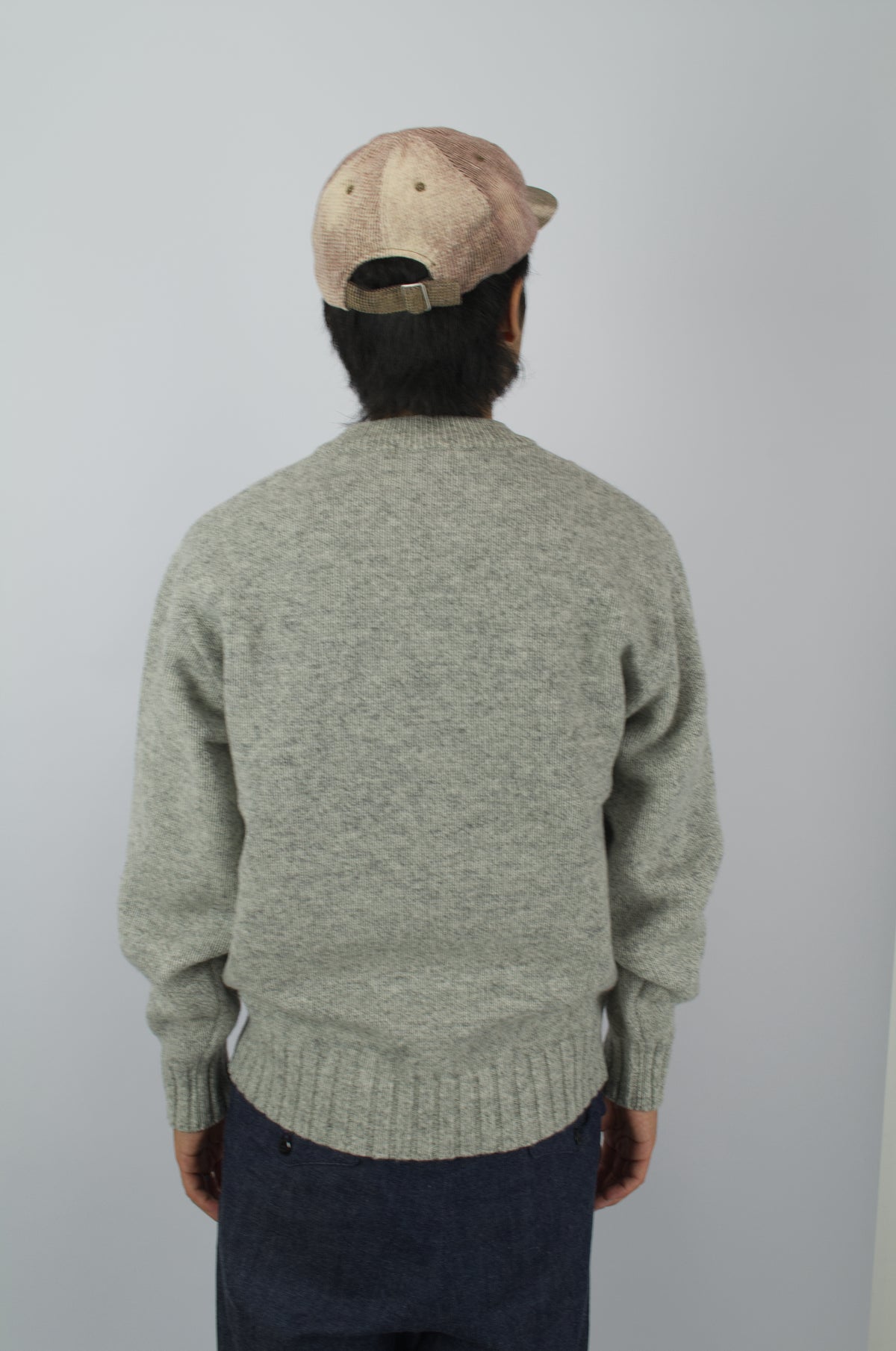 Fujito - Crew Neck Sweater, Light Grey