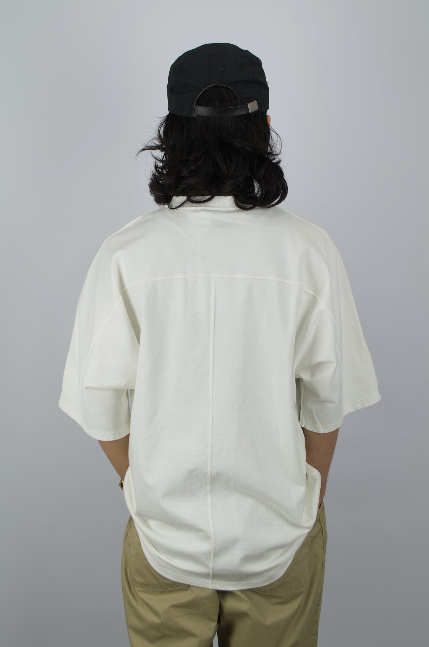 Fujito - Half Sleeve T-Shirt, Off White