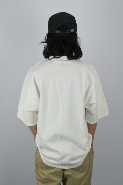 Fujito - Half Sleeve T-Shirt, Off White