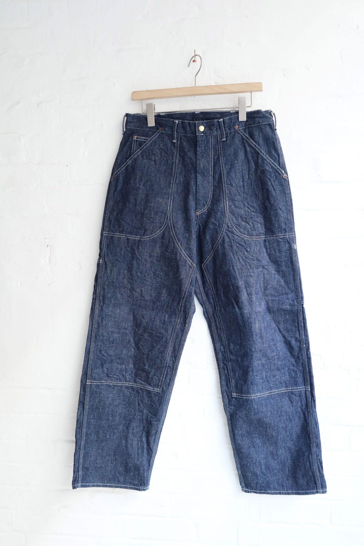 *A Vontade - Double Knee Painter Pants, Nepped Denim