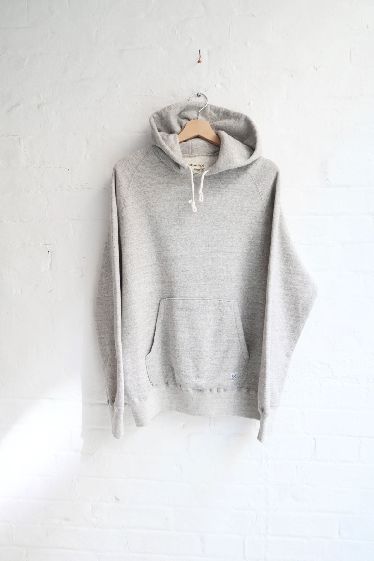 Kepani - Manchester Hooded Sweatshirt, Light Grey