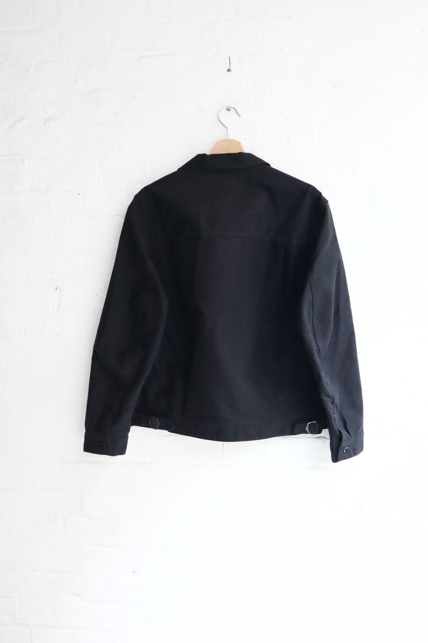 *A Vontade - Coal Mine Blouse, Black Moleskin